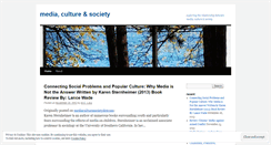 Desktop Screenshot of mediaculturesociety.org